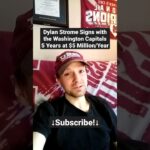 Dylan Strome Signs with the Washington Capitals for 5 Years at $5 Million/Year--my thoughts