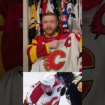 John unboxes a Calgary Flames jersey with perhaps the most ridiculous captain's patch on it ever