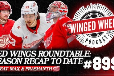 RED WINGS ROUNDTABLE ft. Max Bultman & Prashanth Iyer- Winged Wheel Podcast - Feb. 15th, 2026