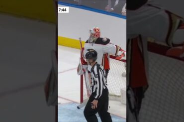 TJ Brodie Scores On A Wrist Shot Assisted By Matthews And Timmins