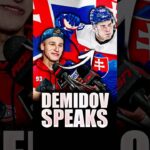 IVAN DEMIDOV SPEAKS OUT BIG TIME ON THE 2026 OLYMPICS & JURAJ SLAFKOVSKY