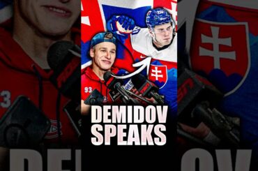 IVAN DEMIDOV SPEAKS OUT BIG TIME ON THE 2026 OLYMPICS & JURAJ SLAFKOVSKY