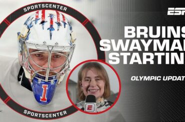 Jeremy Swayman to start vs. Denmark 🚨 TEAM USA UPDATES 🇺🇸 | SportsCenter