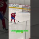 Patrik Laine is back on the ice in Montreal 🙂