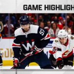 Senators @ Capitals 1/22/22 | NHL Highlights