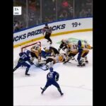 Bryan Rust HIT illegal check On Brock Boeser #canucks #nhl #vancouvercanucks