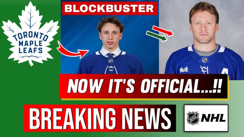 Leafs Breaking News: Blockbuster Rielly Talk, Boldy Dream Fit, Big OEL Decision Ahead