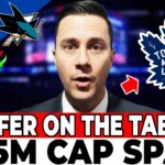 BREAKING: San Jose Sharks make an offer for Morgan Rielly! Will Toronto bite? MAPLE LEAFS NEWS TODAY