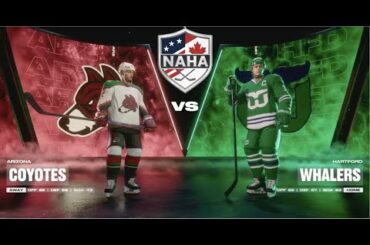 NAHA 2025-26 Season - Arizona Coyotes (5-7-2) @ Hartford Whalers (11-3-3)