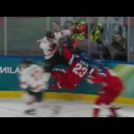 Connor McDavid Delivered MASSIVE HIT On Lukas Sedlak In Olympic Opener