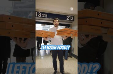 Ever wondered what happens to all the food after a Jets game? 🤔 😋