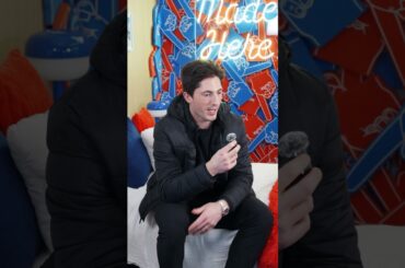 Zach Werenski is repping Michigan Hockey and Team USA at the #WinterOlympics! #OlympiansMadeHere 💙🇺🇸