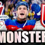 WE DIDN'T SEE THIS COMING… JURAJ SLAFKOVSKY IS TOTALLY DOMINATING THE OLYMPICS