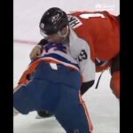 Garnet Hathaway bloodies Scott Mayfield in 1st period fight 🥊