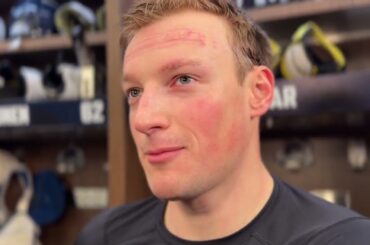 Cale Makar on Team Canada, playing with Devon Toews