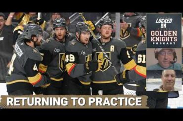 Vegas Golden Knights Return to Practice, Players FIGHT to Stay Ready Amid Injury Wave | VGK Podcast