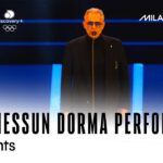 GOOSEBUMPS! Andrea Bocelli performs 'Nessun Dorma' live at the Winter Olympics 2026 Opening Ceremony