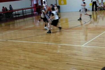 Caleb Jones picks up loose ball, drives, scores 1-23-10