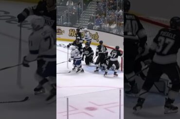 "Chips it in, SCORREEE!!! GAGE GONCALVES!!!!!"