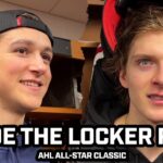 Nick Lardis & Kevin Korchinski REACT to Standout Performance at AHL All-Star Classic