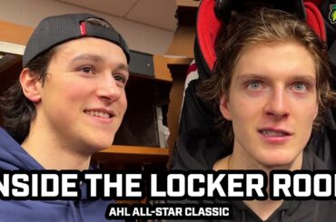 Nick Lardis & Kevin Korchinski REACT to Standout Performance at AHL All-Star Classic