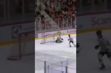 Andrej Sustr första mål i Kalmar (Kalmar HC mot Vimmerby HC i Hockeyallsvenskan i Sverige) (#Shorts)