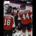 What an eventful first period for Garnet Hathaway! His first goal and a fight 💪🔥