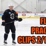 Philadelphia Flyers Practice Clips - 2/17/26