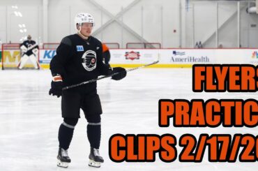 Philadelphia Flyers Practice Clips - 2/17/26
