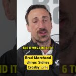 Brad Marchand roasts Sidney Crosby 🤣☠️