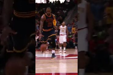 LeBron does the Jordan logo 🔥 #shorts