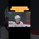 SIMON HOLMSTROM SCORES OT WINNER FOR ISLANDERS OVER WILD