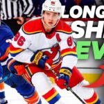 Longest Shift in NHL History: Jack Hughes - Dec 9, 2022 | NHL Records