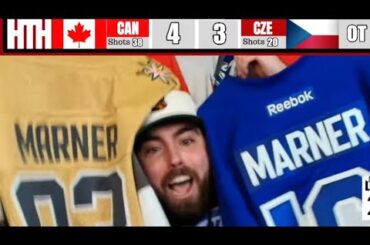 MITCH MARNER OT GAME WINNER GOAL REACTION IN QUARTERFINAL VS CZECHIA | 2026 WINTER OLYMPICS
