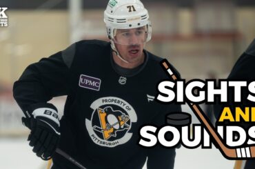 Sights and sounds: Penguins back on the ice