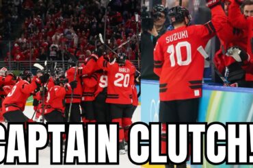 NICK SUZUKI COMES UP HUGE!! TEAM CANADA WINS!