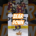 Juuso Valimaki goes BEAR DOWN to send the teddies flying!
