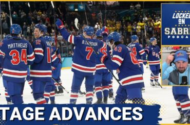 Tage Thompson and Team USA ADVANCE past Rasmus Dahlin and Sweden at the Olympics