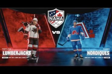 NAHA 2025-26 Season - Portland Lumberjacks (1-7-2) @ Quebec Nordiques (8-4-0)