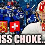 SWITZERLAND CHOKES HARD VS FINLAND: ARTTURI LEHKONEN SCORES ANOTHER CLUTCH OVERTIME GOAL (Olympics)
