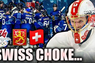 SWITZERLAND CHOKES HARD VS FINLAND: ARTTURI LEHKONEN SCORES ANOTHER CLUTCH OVERTIME GOAL (Olympics)