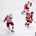 Detroit Red Wings' "Big Elm" Gets on the Board!