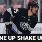 SHAKEUP: LA Kings move Quinton Byfield to wing, Artemi Panarin DEBUTS as lineup CHANGES unfold