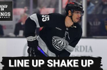 SHAKEUP: LA Kings move Quinton Byfield to wing, Artemi Panarin DEBUTS as lineup CHANGES unfold