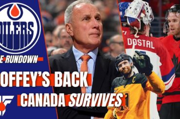 Oilers News | Paul Coffey's Back | Canada Survives | Germany Done | Josh Samanski