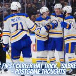 Dahlin Gets First Career Hat Trick As Sabres Continue To Roll - Postgame Thoughts