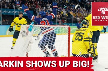 DYLAN LARKIN AND LUCAS RAYMOND CLUTCH UP! | USA wins in OT to eliminate Sweden