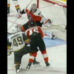 Dan Vladar makes two huge saves against Jack Eichel and the Golden Knights #flyers