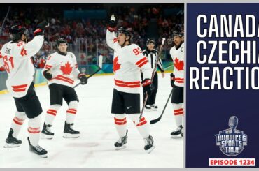 Canada vs. Czechia reaction, Josh Morrissey leaves with injury