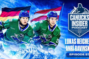 Lukas Reichel and Anri Ravinskis Share Their Excitement About the Olympics | Canucks Podcast Ep. 57